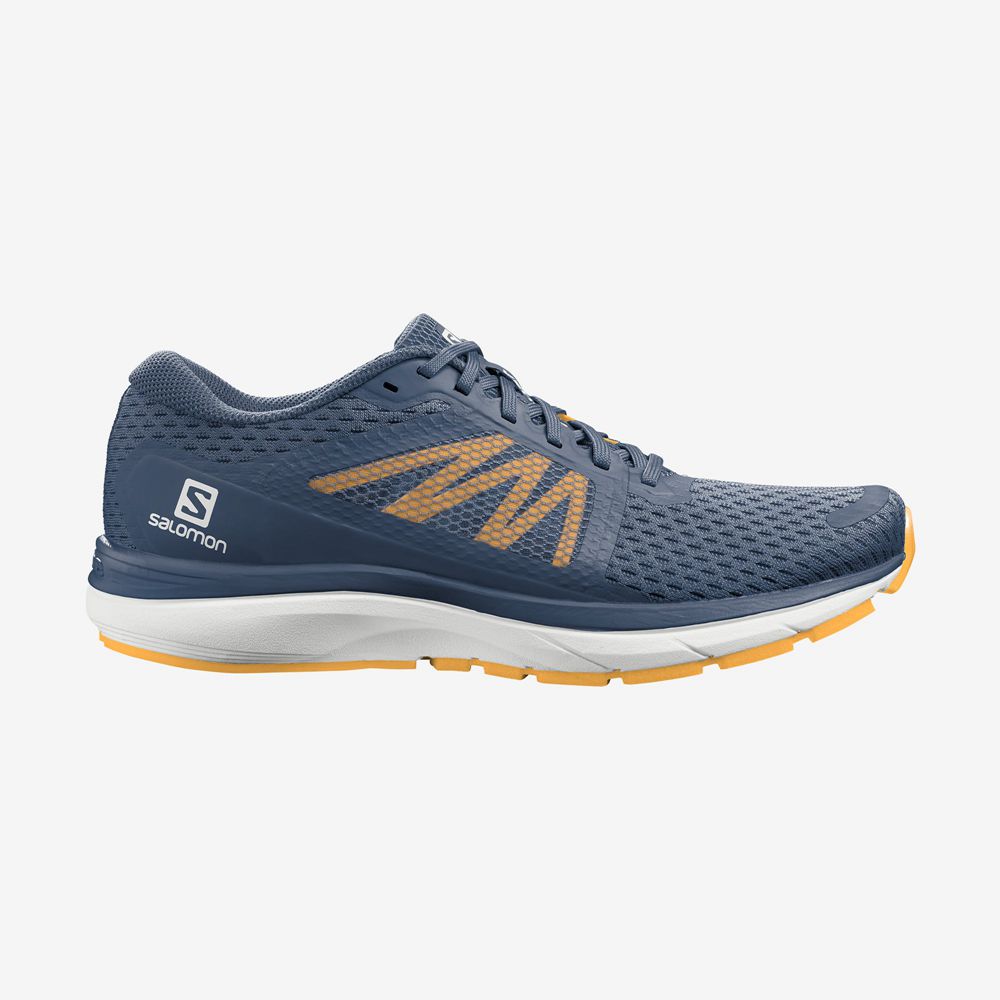 Salomon Israel VECTUR - Mens Road Running Shoes - Dark Denim (FGDL-18362)